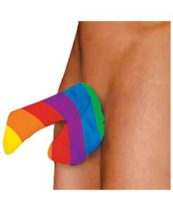 Alternative view of Rainbow Huggie Men's Cock Sock