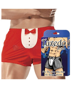 Alternative view of Tuxedo Boxer Black
