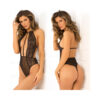 Hot Pursuit Lace Bodysuit Black M/L