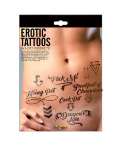 Alternative view of Erotic Tattoos Assorted Pack