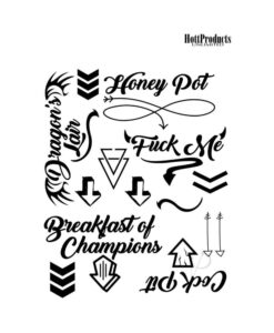 Erotic Tattoos Assorted Pack