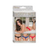 Booty Packs Ruffle Lace Thong 3 Pack Asst Queen