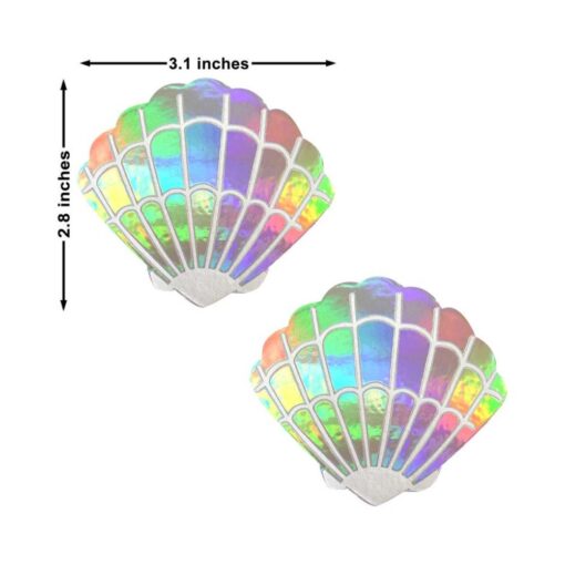 Neva Nude Pasty Shell Holographic - Image 3