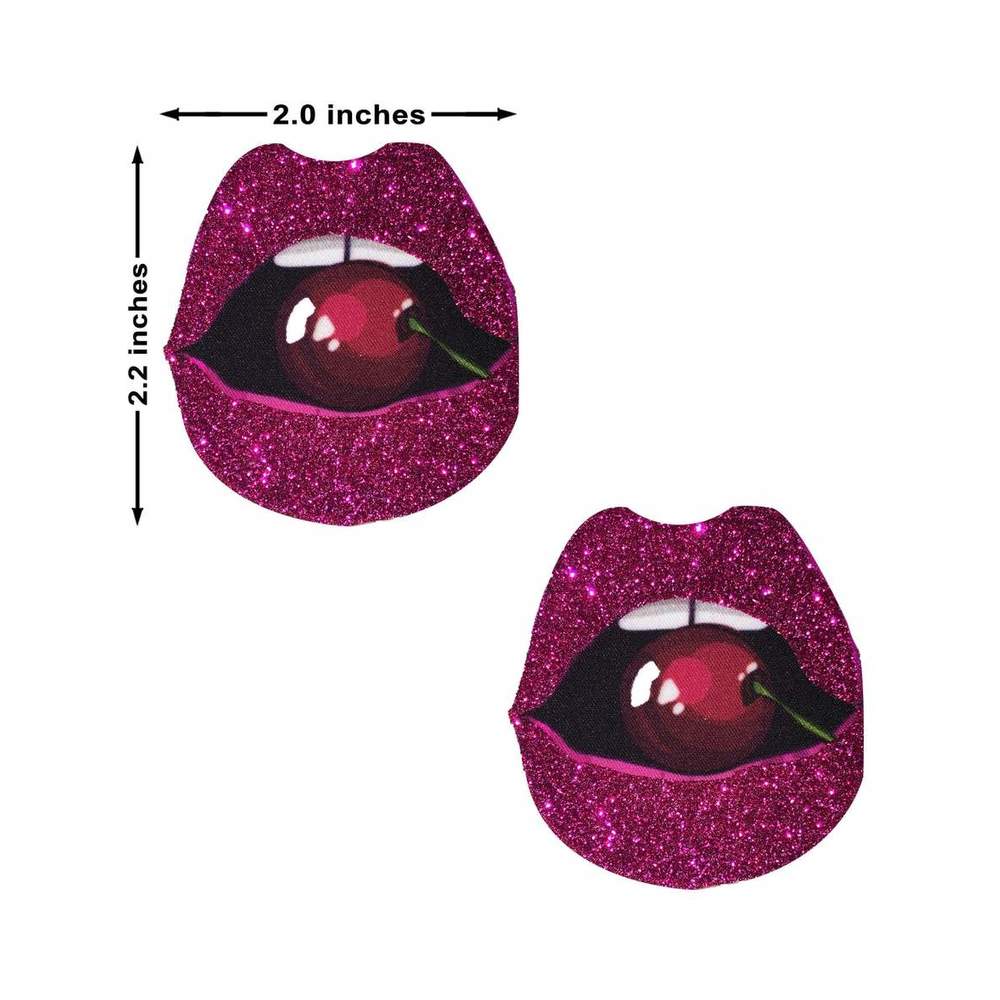 Neva Nude Pasty Lips With Cherry Glitter Pink - Image 2