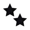 Neva Nude Pasty Star Glitter Black