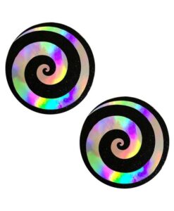 Neva Nude Pasty Spiral Holographic