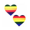 Neva Nude Pasty Heart Rainbow