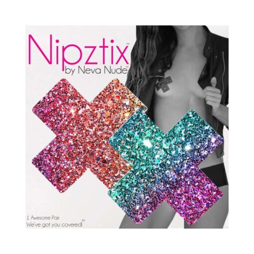 Neva Nude Pasty X Factor Glitter Multicolor - Image 3