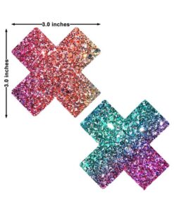 Alternative view of Neva Nude Pasty X Factor Glitter Multicolor