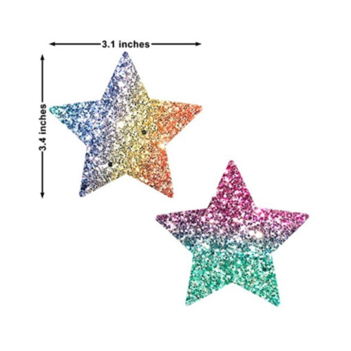 Neva Nude Pasty Starry Nights Glitter Multicolor - Image 3