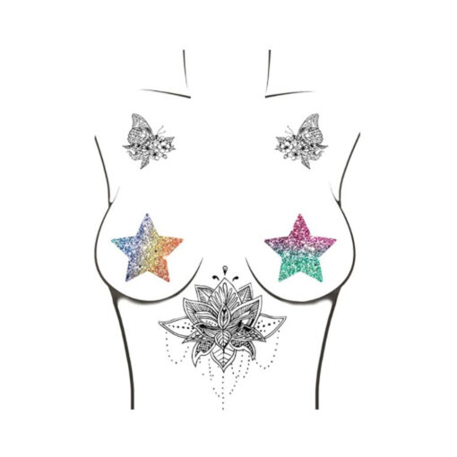 Neva Nude Pasty Starry Nights Glitter Multicolor - Image 2