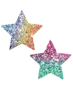 Neva Nude Pasty Starry Nights Glitter Multicolor