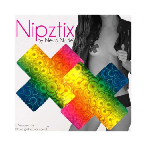 Neva Nude Pasty X Factor Trippy Kaleidoscope - Image 3