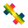 Neva Nude Pasty X Factor Trippy Kaleidoscope