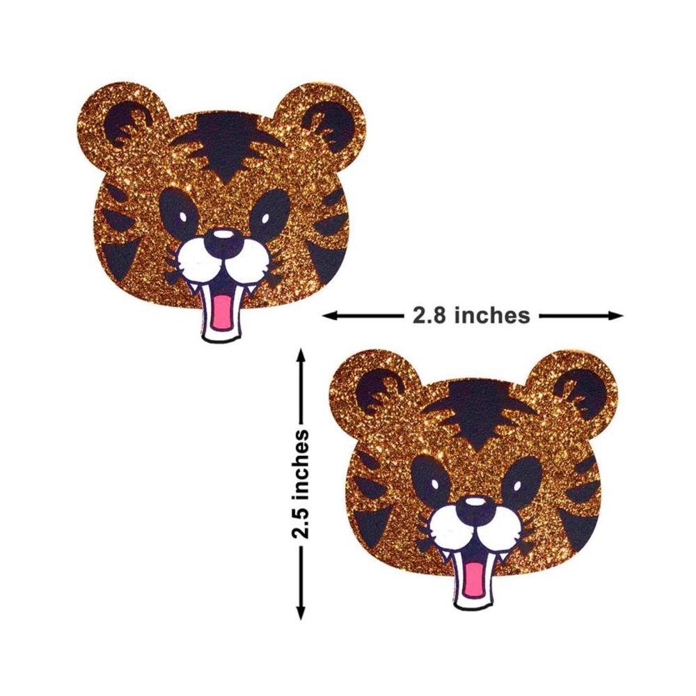 Neva Nude Pasty Spirit Animale Tiger Glitter - Image 2