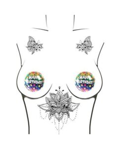 Alternative view of Neva Nude Pasty Happy Birthday Balloon