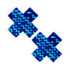 Neva Nude Pasty X Factor Velvet Royal Blue