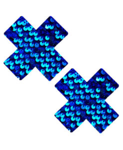 Neva Nude Pasty X Factor Velvet Royal Blue