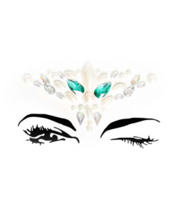 Sirene Adhesive Face Jewels Sticker (6pk)