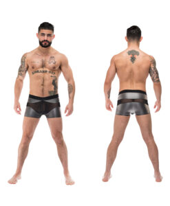 Male Power Iron Clad Iron Clad Short Grey Med