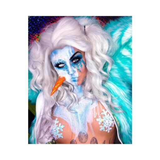 Neva Nude Pasty Snowflake Glitter Frost Pasties - Image 2
