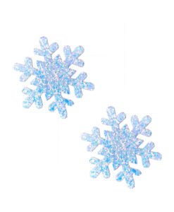 Neva Nude Pasty Snowflake Glitter Frost Pasties
