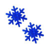 Neva Nude Pasties Snowflake Glitter Blue