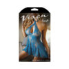 Vixen Teal Me More Stretch Lace Dress & G-string Teal L/xl