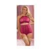 Magic Silk Cranberrycrush Halter & Panty Cra 1sq