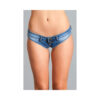 Suns Out Buns Out Denim Booty Shorts Blue Small