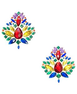 Neva Nude Crystal Pride Tribe Jewel Nipztix Pasties