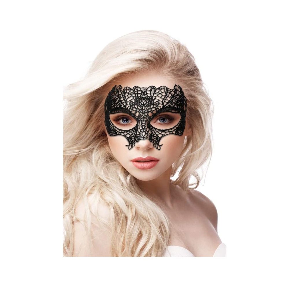 Princess Black Lace Mask Black - Image 2