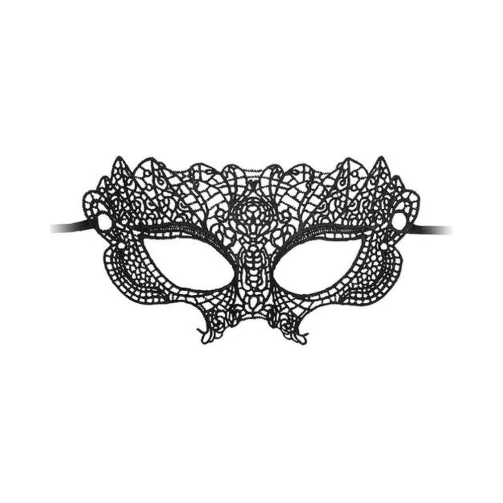 Princess Black Lace Mask Black - Image 3