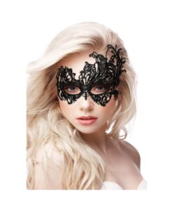 Alternative view of Ouch Royal Lace Mask Black O/S