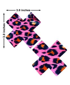 Alternative view of Neva Nude Pasty X Factor Velvet Pink Cheetah