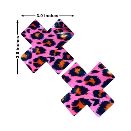Neva Nude Pasty X Factor Velvet Pink Cheetah - Image 2
