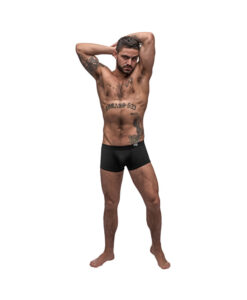 Male Power Pure Comfort Modal Wonder Short Black Large