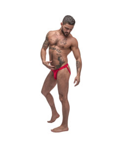Male Power Pure Comfort Modal Sport Jock Red Sm