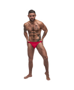 Male Power Pure Comfort Modal Bong Thong Red Lx