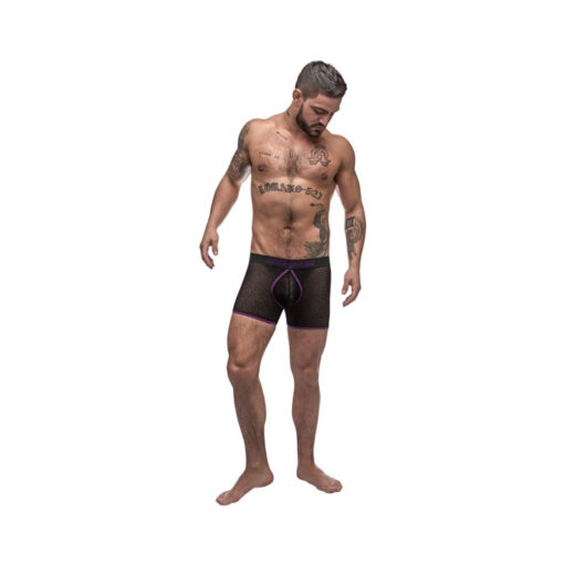 Male Power Airotic Mesh Enhancer Short Large - Image 2