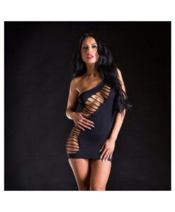 Beverly Hills On Shoulder Dress Wild Holes Os Black