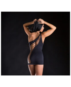 Alternative view of Beverly Hills On Shoulder Dress Wild Holes Os Black