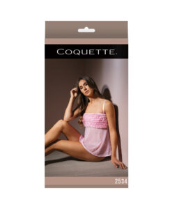 Ruffle Baby Doll Pink OS
