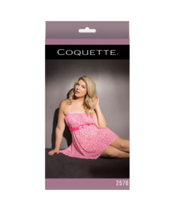 Baby Doll Pink/white Xl