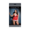 Babydoll & G-string Red/white Xl