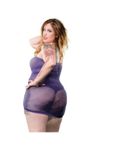 Alternative view of All Over Mesh Curvy Sizes