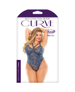 Adriana Caged Lace Teddy 1x/2x