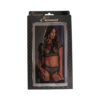 Fishnet Crop Top & Panty Set Black SM