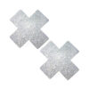 Neva Nude Pasty X Factor Crystal Silver