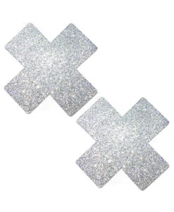 Neva Nude Pasty X Factor Crystal Silver